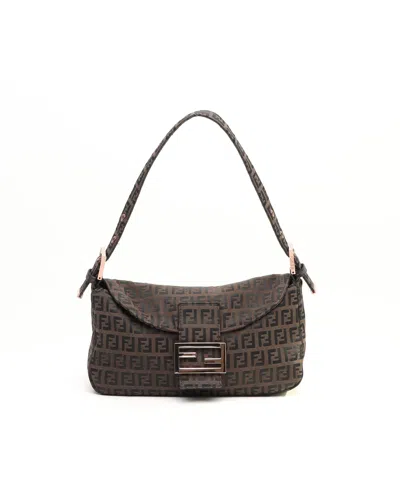 Fendi Zucca Baguette Bag