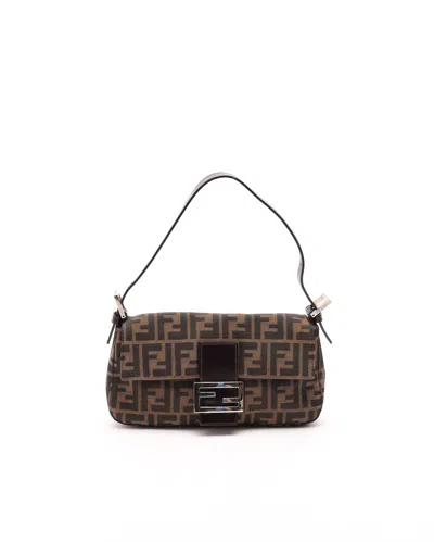 FENDI FENDI ZUCCA BAGUETTE BAG