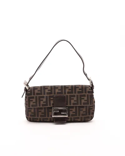 Fendi Zucca Baguette Bag In Pattern