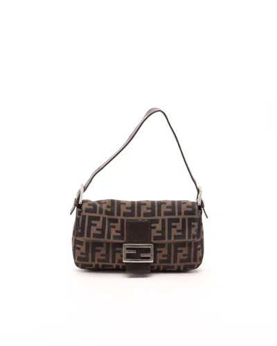 Fendi Zucca Baguette Bag In Pink