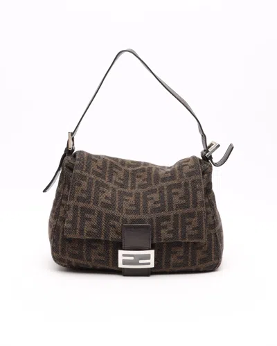 Fendi Zucca Cashmere Mamma Bag