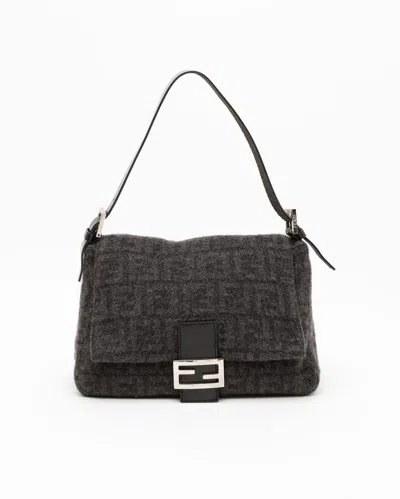 Fendi Zucca Cashmere Mamma Bag
