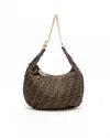 Fendi Zucca Chain Shoulder Bag