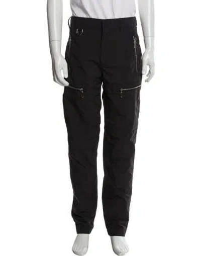 Pre-owned Fendi Zucca Ff Logo Cargo Pants In Black