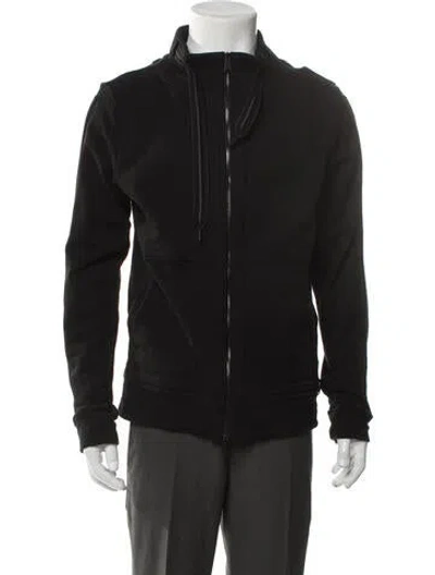 Pre-owned Fendi Zucca Ff Logo Jacket In Black