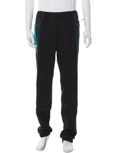 Pre-owned Fendi Zucca Ff Logo Joggers In Black