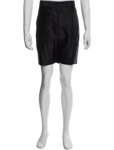 Pre-owned Fendi Zucca Ff Logo Shorts W/ Tags In Blue