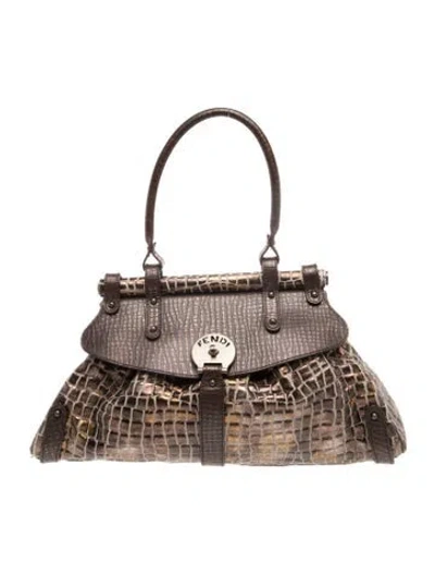 Pre-owned Fendi Zucca Ff Magic