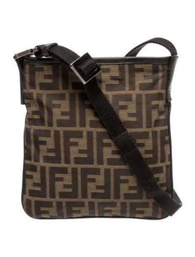 Pre-owned Fendi Zucca Ff Mama In Brown