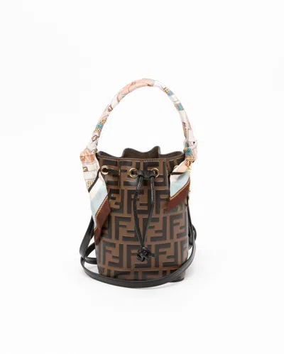 Fendi Zucca Ff Mon Tresor Bucket Bag