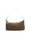 Fendi Zucca Hobo Bag In Multi
