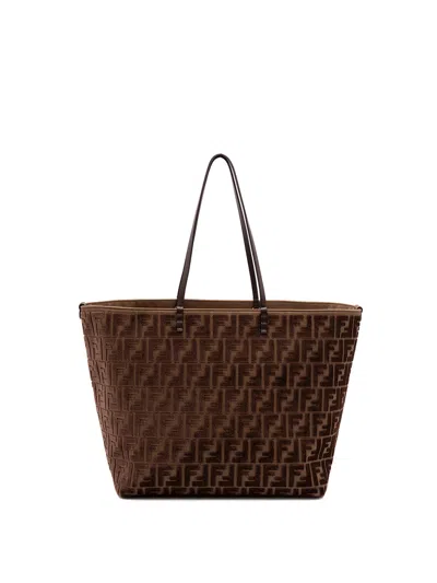 FENDI `ZUCCA` LARGE BAG