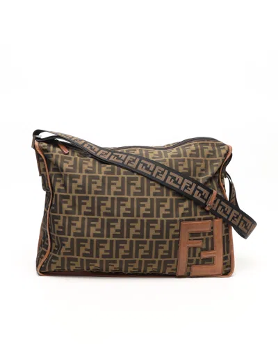 Fendi Zucca Messenger Bag