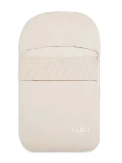 Fendi Zucca-monogram Sleeping Bag In Neutral