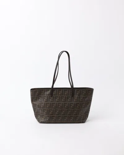 Fendi Zucca Roll Tote Bag