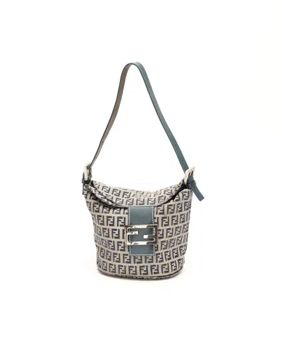 Fendi Zucca Shoulder Bag In Multi