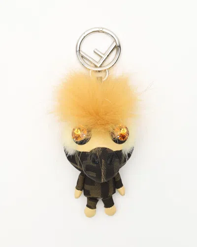 Fendi Zucca Space Monkey Bag Charm