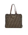 Fendi Zucca Tote Bag In Multi