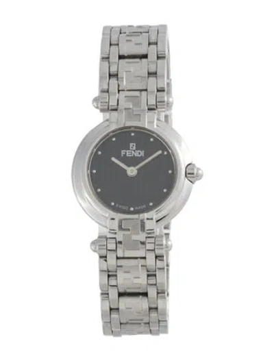 Pre-owned Fendi Zucca Watch, 25mm In Multicolor