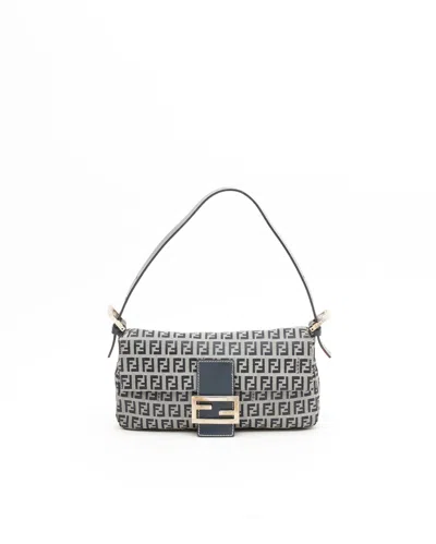Fendi Zucchino Baguette Bag