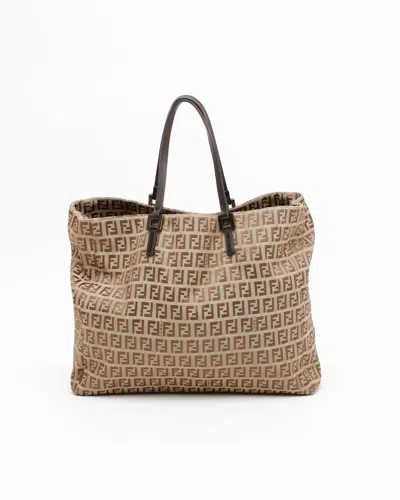 Fendi Zucchino Tote Bag