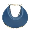 Fendi Graph Mini Shoulder Bag In Blue