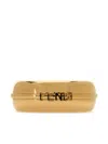 Fendi Metal Rigid Bracelet Gold-tone Finish In Gold