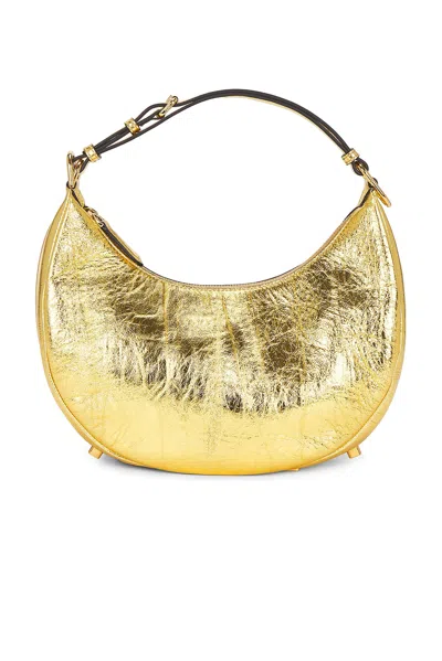 Pre-owned Fendi Graphy Hobo Bag In Gold