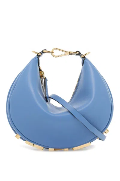 Fendi Graphy Mini Bag In Light Blue