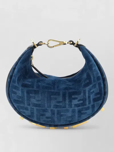 Fendi Graphy Mini Belt Bag Adjustable Strap In Animal Print
