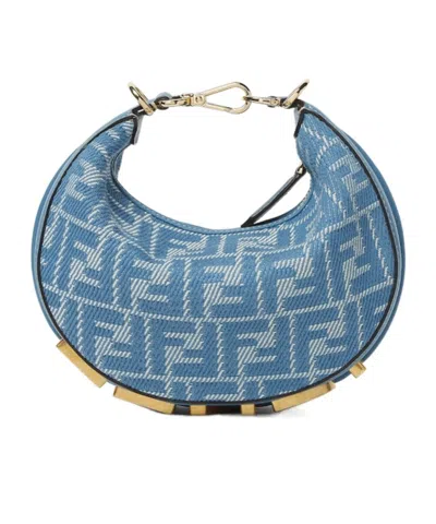 Fendi Graphy Mini In Blue