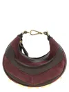 Fendi Graphy Mini Hand Bags Multicolor In Purple