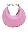 Fendi Graphy Mini Zipper Shoulder Bag In Pink