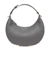 Fendi Graphy Shoulder Bag In Gray