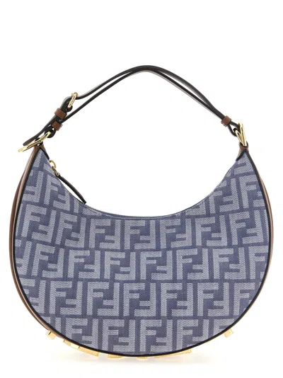 Fendi Graphy Small Shoulder Bag In Multi