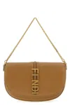 Fendi 'graphy' Wallet On Chain In Brown