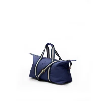 Fenella Smith Men's Blue Navy Bodhi Explorer Duffle Bag