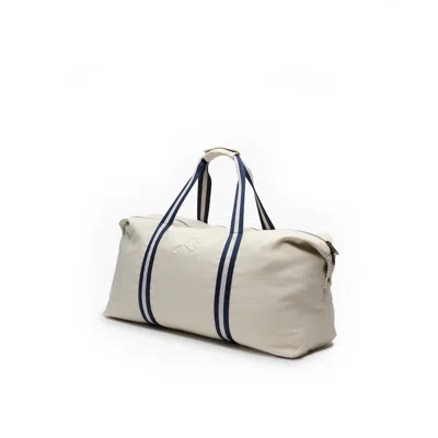 Fenella Smith Women's White Cream Bodhi Nomad Weekender