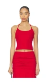 Feners Gresca Rouge Top In Red