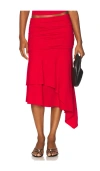 Feners Gresca Skirt In Red