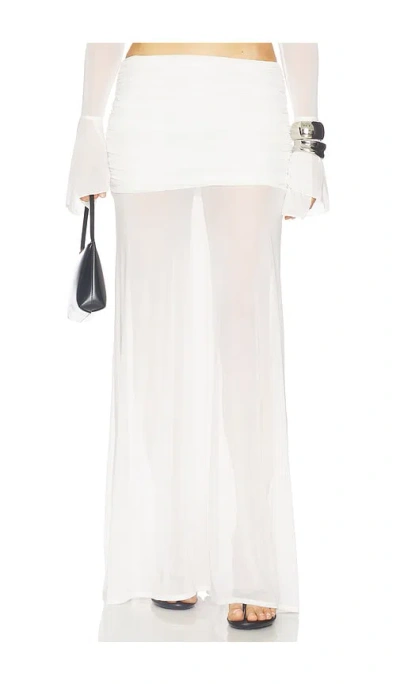 Feners Susurro Skirt In White
