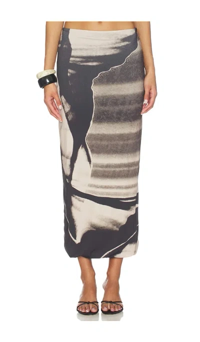 Feners Tu X Mi Skirt In Blue