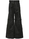 Feng Chen Wang Black 2in1 Cargo Pants In Black