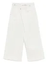 Feng Chen Wang Asymmetric Jeans In Grau