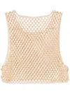 Feng Chen Wang Bamboo Vest In Brown
