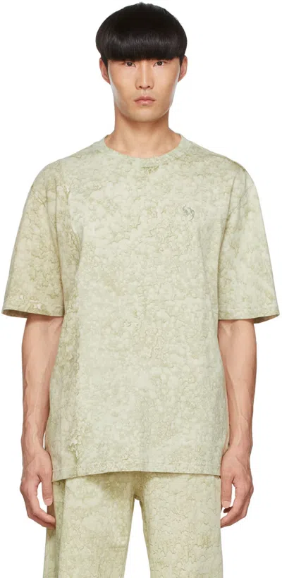 Feng Chen Wang Beige Cotton T-shirt