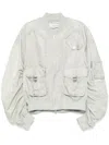 Feng Chen Wang Bomber Jacket In Green