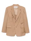 Feng Chen Wang Button-down Blazer