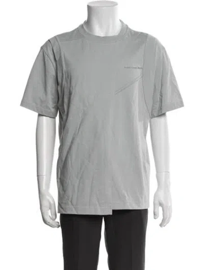 Pre-owned Feng Chen Wang Crew Neck Short Sleeve T-shirt In Gray