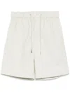 Feng Chen Wang Drawstring Fastening Waist Shorts In 灰色